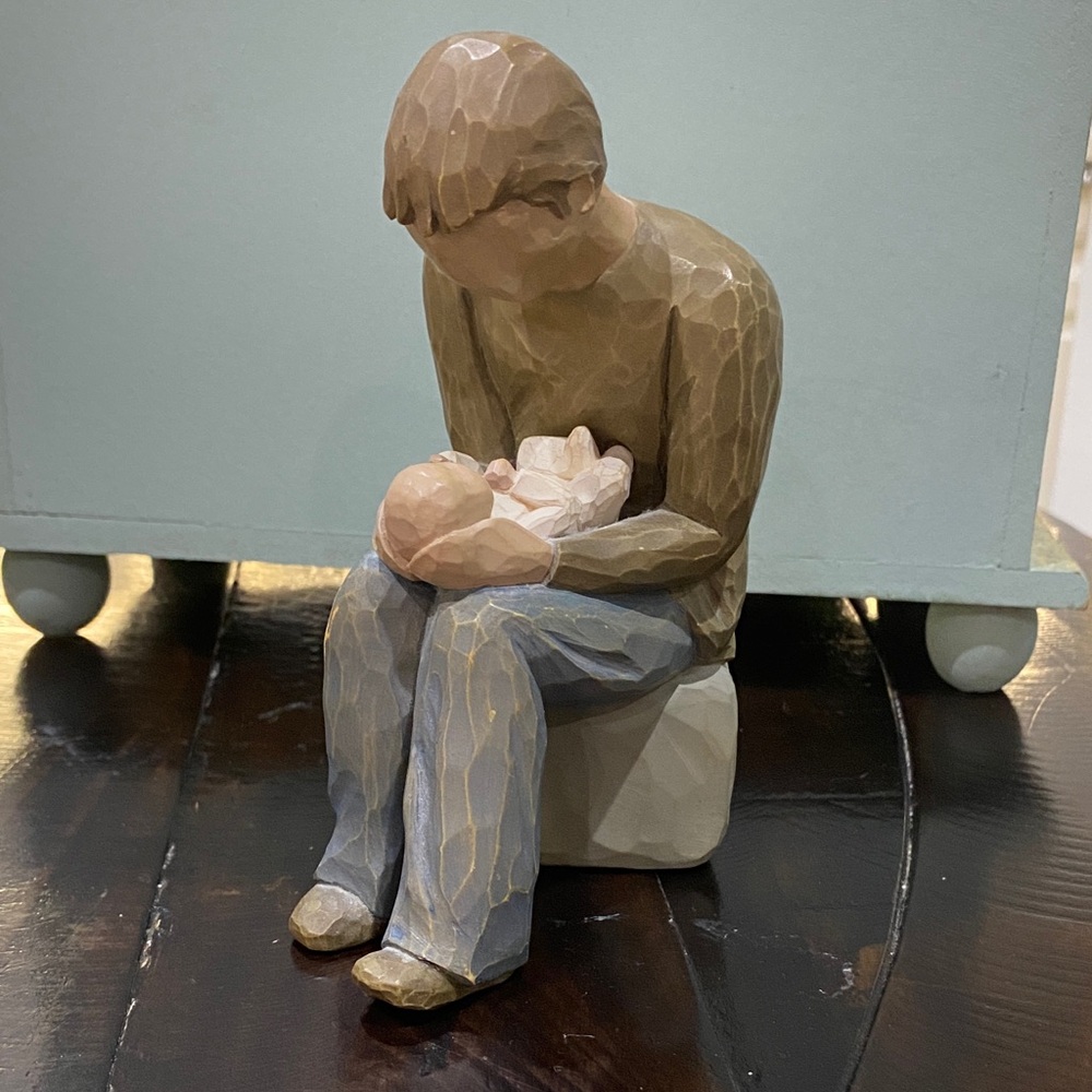 Willow Tree Parent and Child Sculpture
“New Dad”